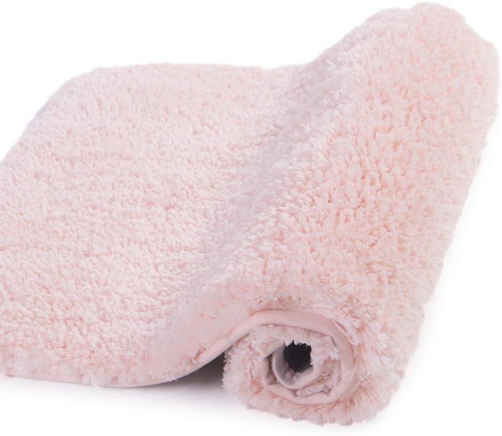 Walensee Large Shaggy Bath Mat - Soft, Non-Slip, Machine Washable