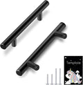 3 in Center to Center Matte Black Cabinet Pulls - Modern 60 Pack