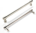 12 in Appliance Pull Polished Nickel - Industrial Modern Handle