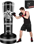 Standing Punching Bag for Adults and Teens, 70in Heavy Bag