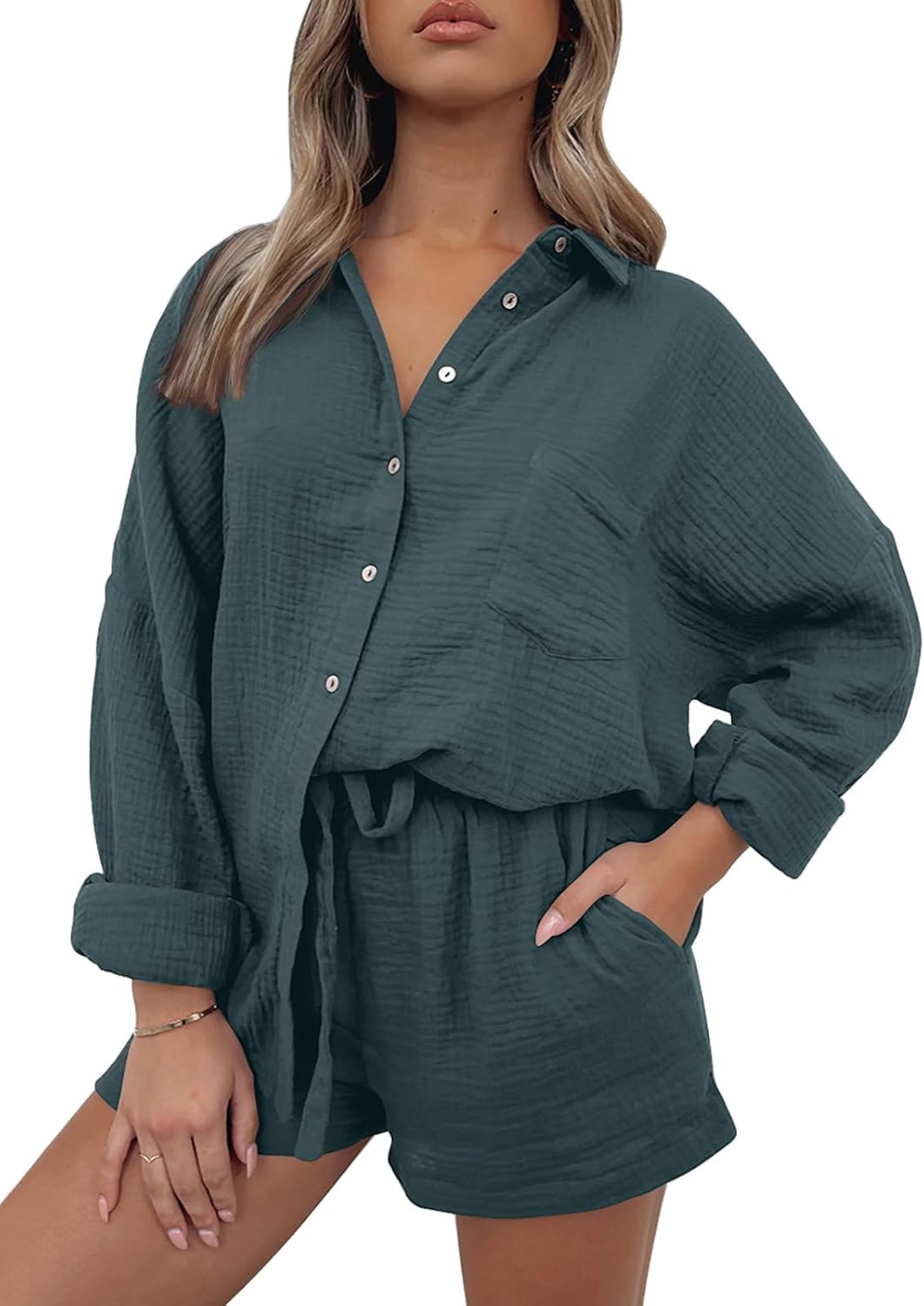 Oversized Women Lounge Wear Set for Spring Fashion 2025