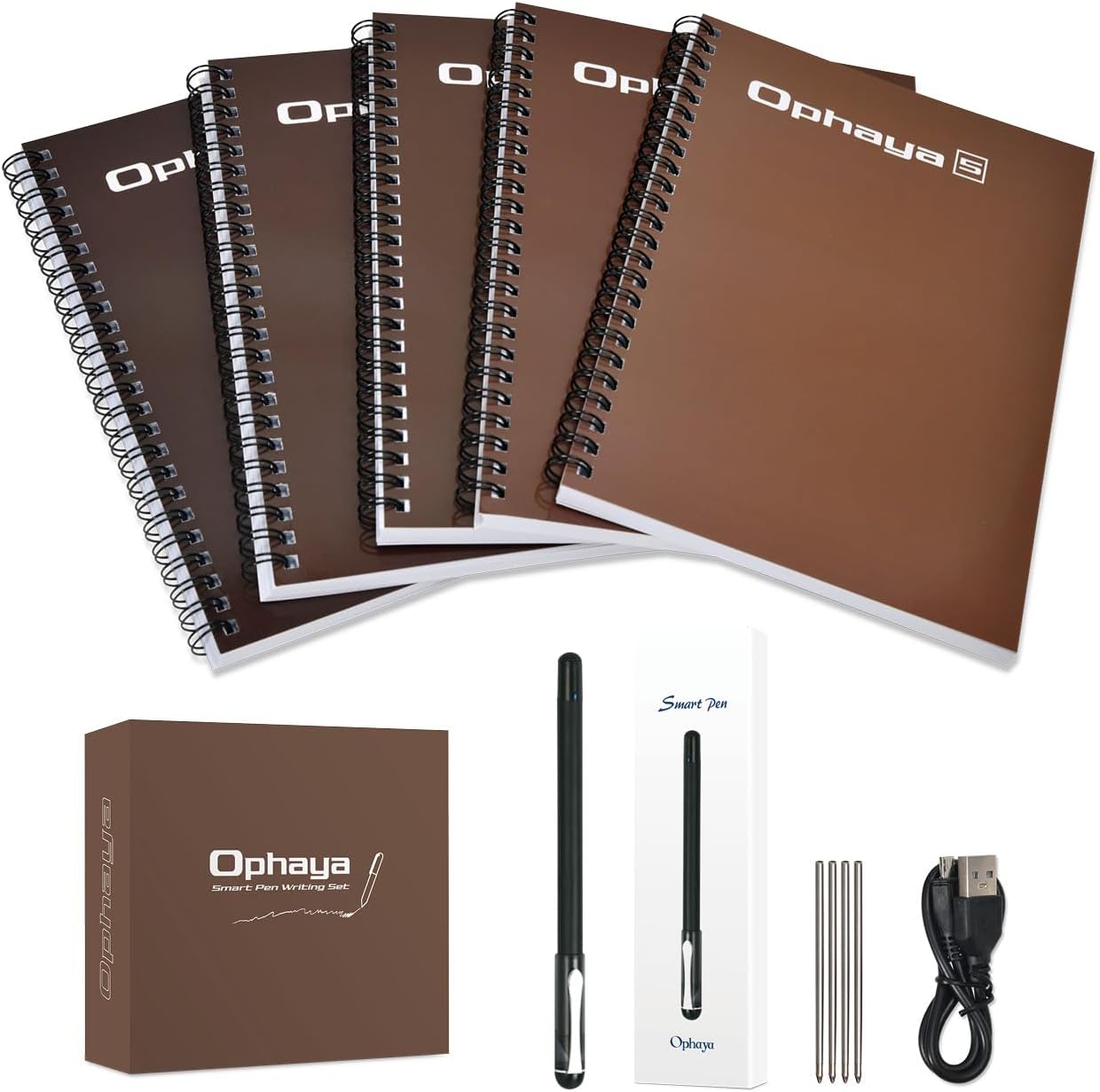 Sync Smart Pen and A5 Notebook Set for Effortless Note Taking