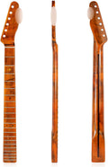 Vintage Maple Electric Guitar Neck 21 Frets for TL Tele - Solid Maple