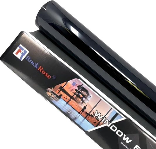 RockRose 20% Premium Carbon Car Window Tint Film for Privacy