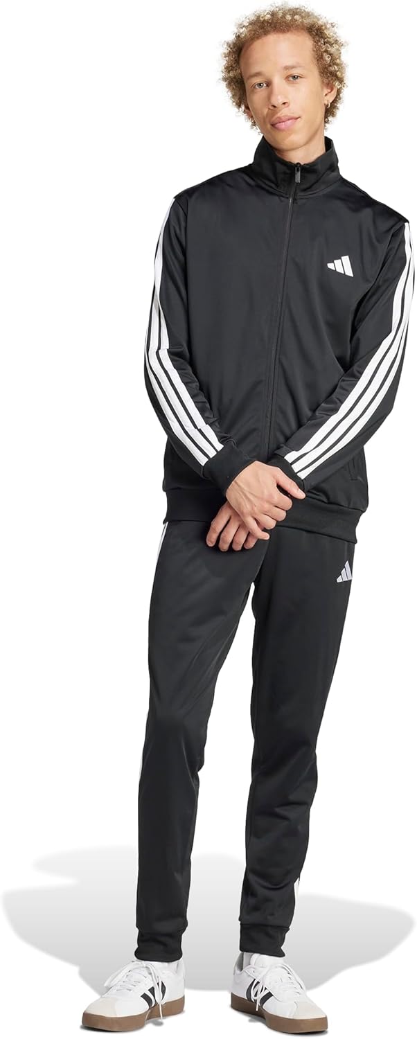 adidas mens Basic 3-stripes Tricot Track Suit for Active Style