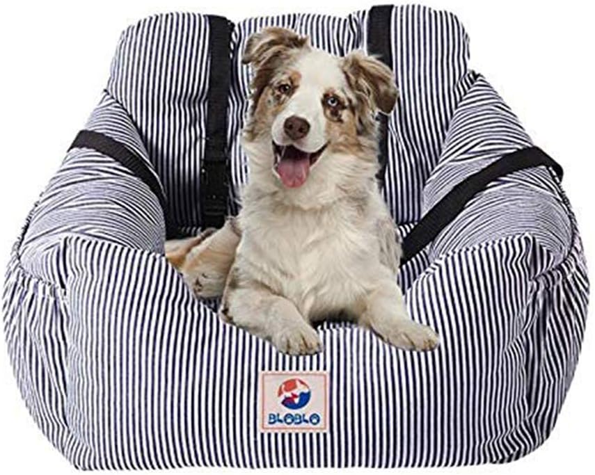 BLOBLO Dog Car Seat Booster Seat for Pet Travel Safety