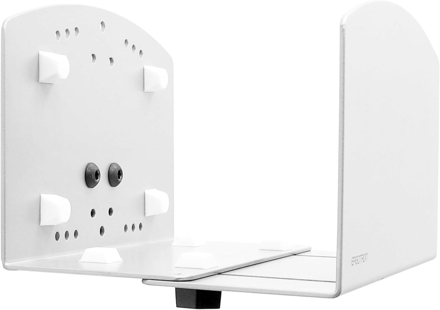 Ergotron Vertical CPU Holder for VESA Monitor Arms - Large White