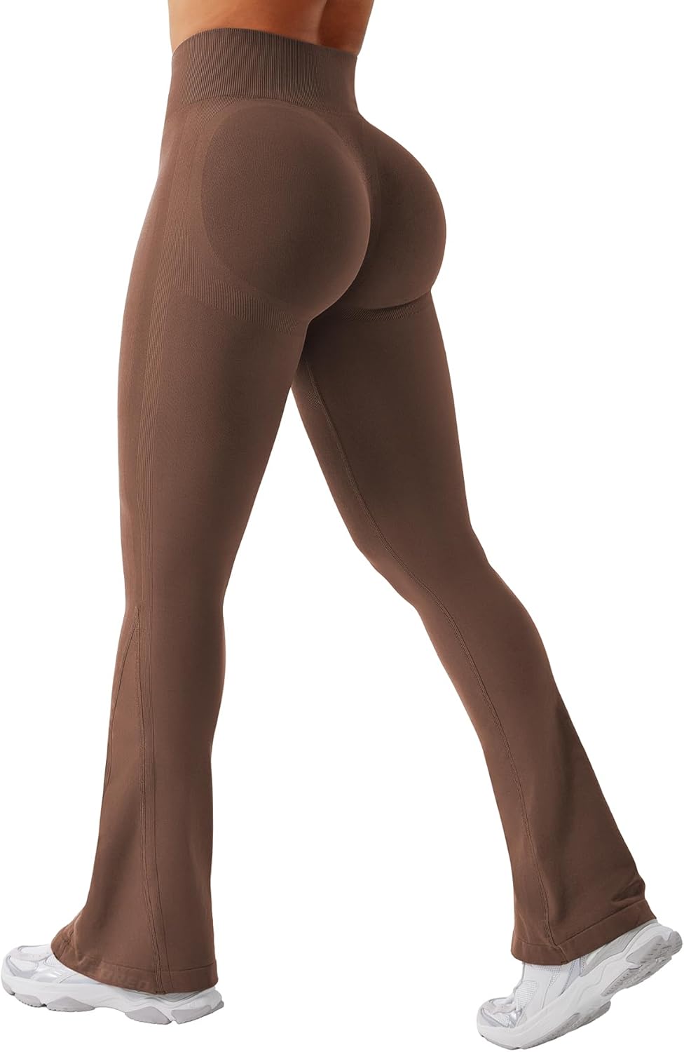 YEOREO Mini Flare Leggings for Women with Butt Lifting Design