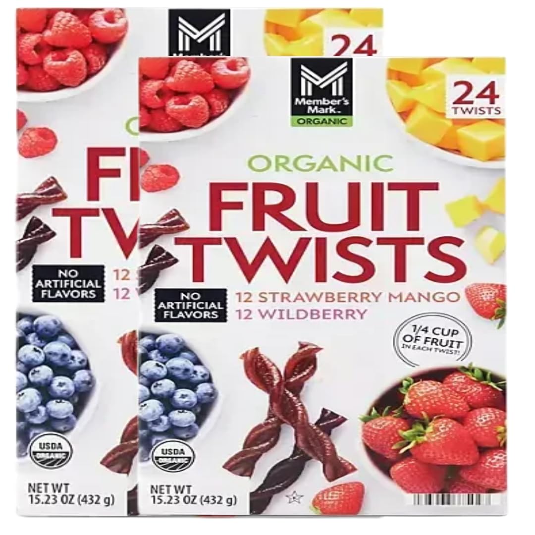 Organic Fruit Twist Snacks Variety Pack for Delicious Snacking