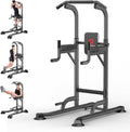 Power Tower Adjustable Height Pull Up & Dip Station - Home Strength