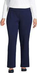Starfish Mid Rise Straight Leg Pants - Comfortable All-Day Pull-On