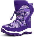 Boys Girls Little Kids Winter Snow Boots - Warm, Water Resistant