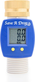 3-Pack P3 Water Flow Meter with Brass Swivel - Measure Gallons Easily