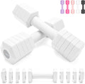 Adjustable Dumbbells Set 4-in-1 Hand Weights - Compact Home Gym