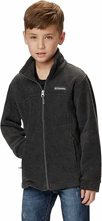 Columbia Boys' Steens Mountain Ii Fleece Jacket for Comfort