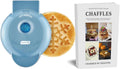 Mini Blue Snowflake Waffle Iron + Keto Chaffle Recipe Book by Charmed By Dragons