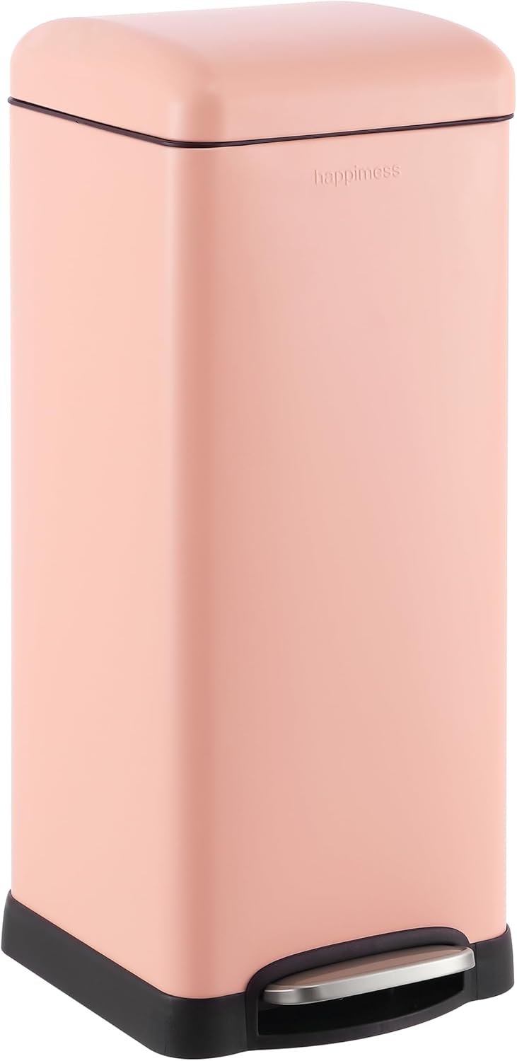 happimess HPM1007J Betty Retro 8-Gallon Step-Open Trash Can