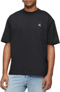 Men's Relaxed Fit Cotton Monogram Crewneck T-Shirt - Casual Staple