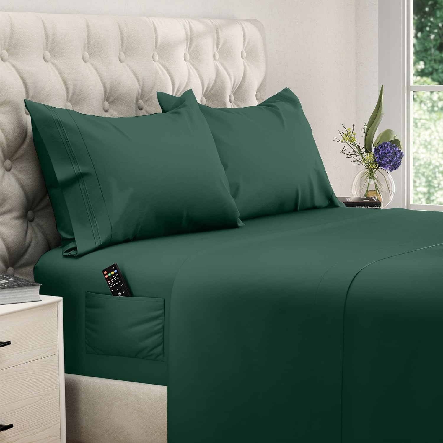DREAMCARE King Size Sheets Set for Ultimate Comfort and Style