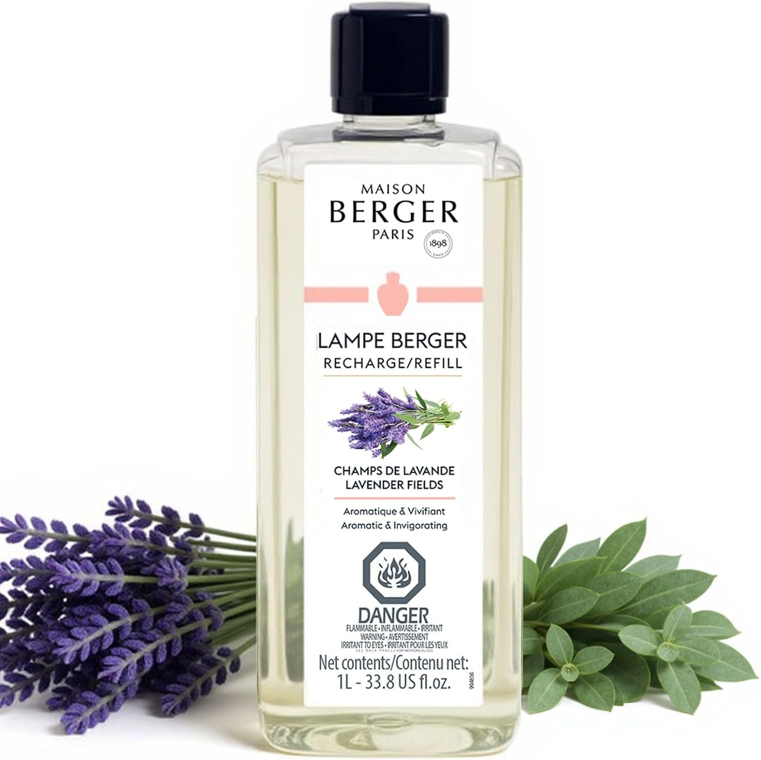 Lavender Fields Lampe Berger Fragrance Refill for Home Freshness