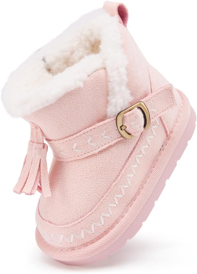 BMCiTYBM BABY Snow Boots for Girls and Boys - Warm Winter Footwear