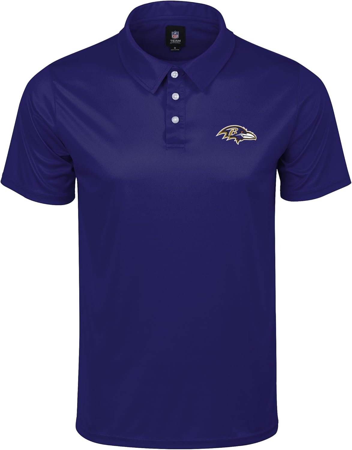 NFL Men's Performance Polo Shirt for Baltimore Ravens Fans