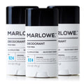 Natural Deodorant for Men 3-Pack - MARLOWE. No. 024 Fresh Woodsy Scent