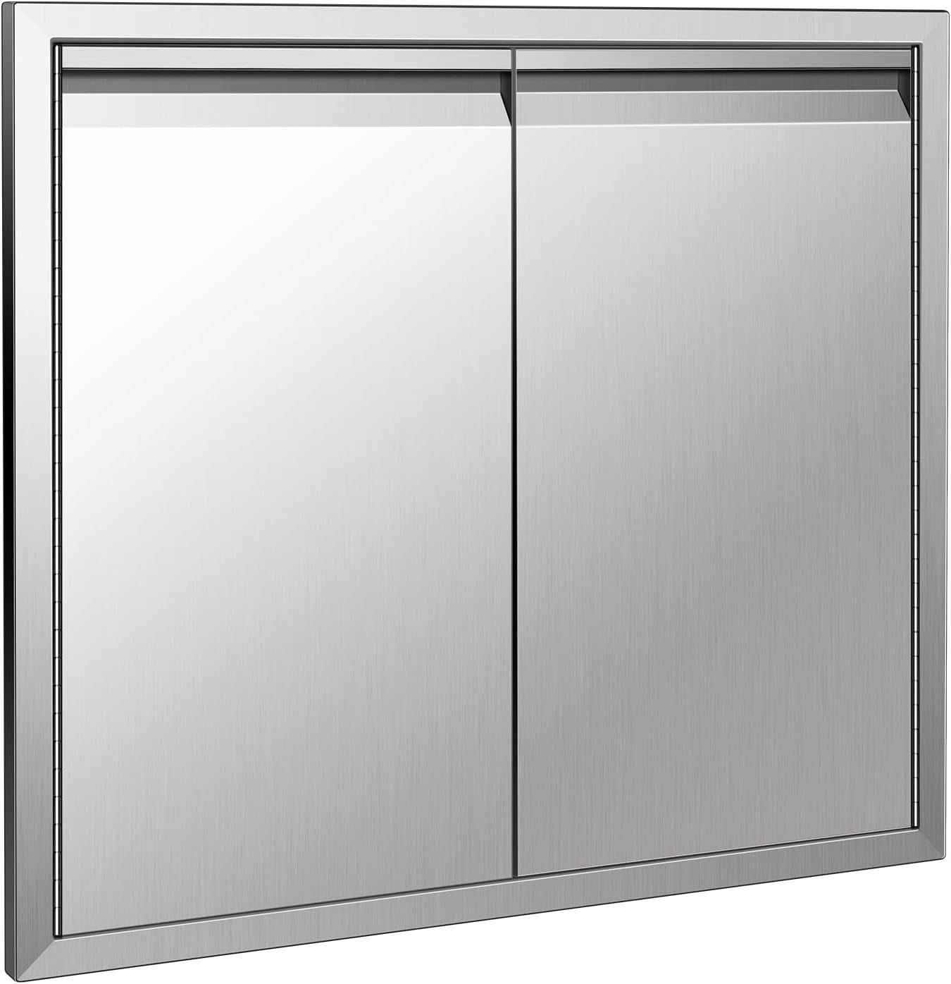 Outdoor BBQ Access Door - Stainless Steel Flush Mount Kitchen Door