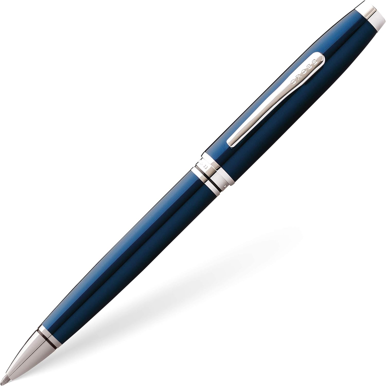 Cross Coventry Blue Lacquer Ballpoint Pen for Elegant Writing