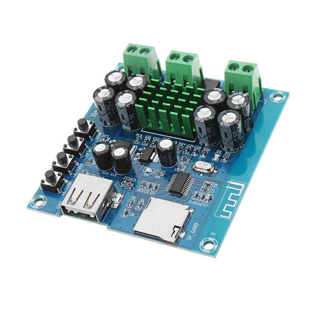 Hailege Bluetooth Amp: 50W x 2 Dual Channel