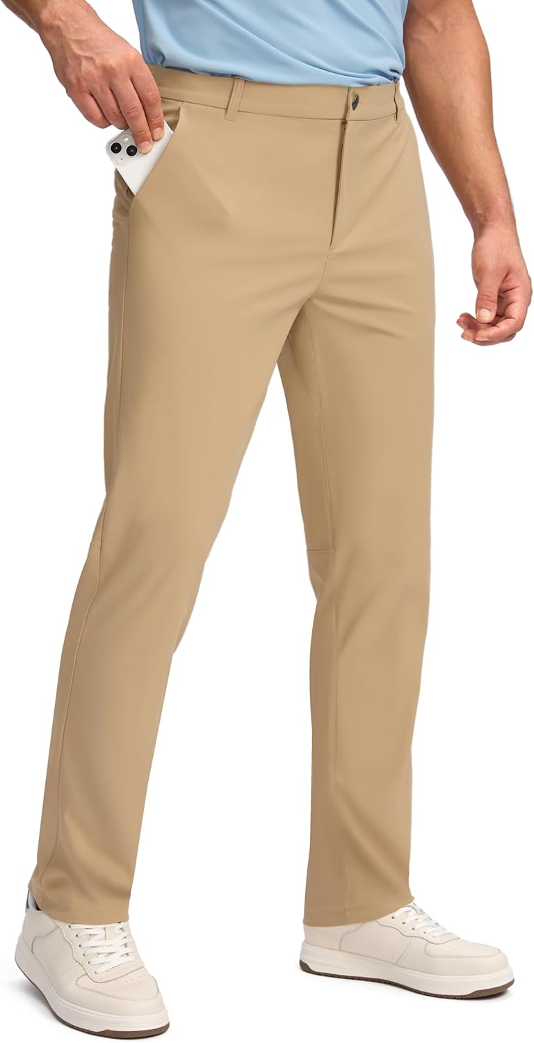 Obla Men's Golf Pants - Slim Fit Stretch Lightweight Design