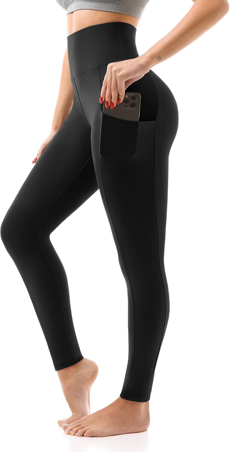 SINOPHANT High Waisted Leggings: Buttery Soft & Tummy Control