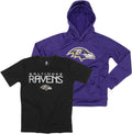 NFL Youth Boys 2-Piece Polyester Hoodie & Tee Combo (8-20)