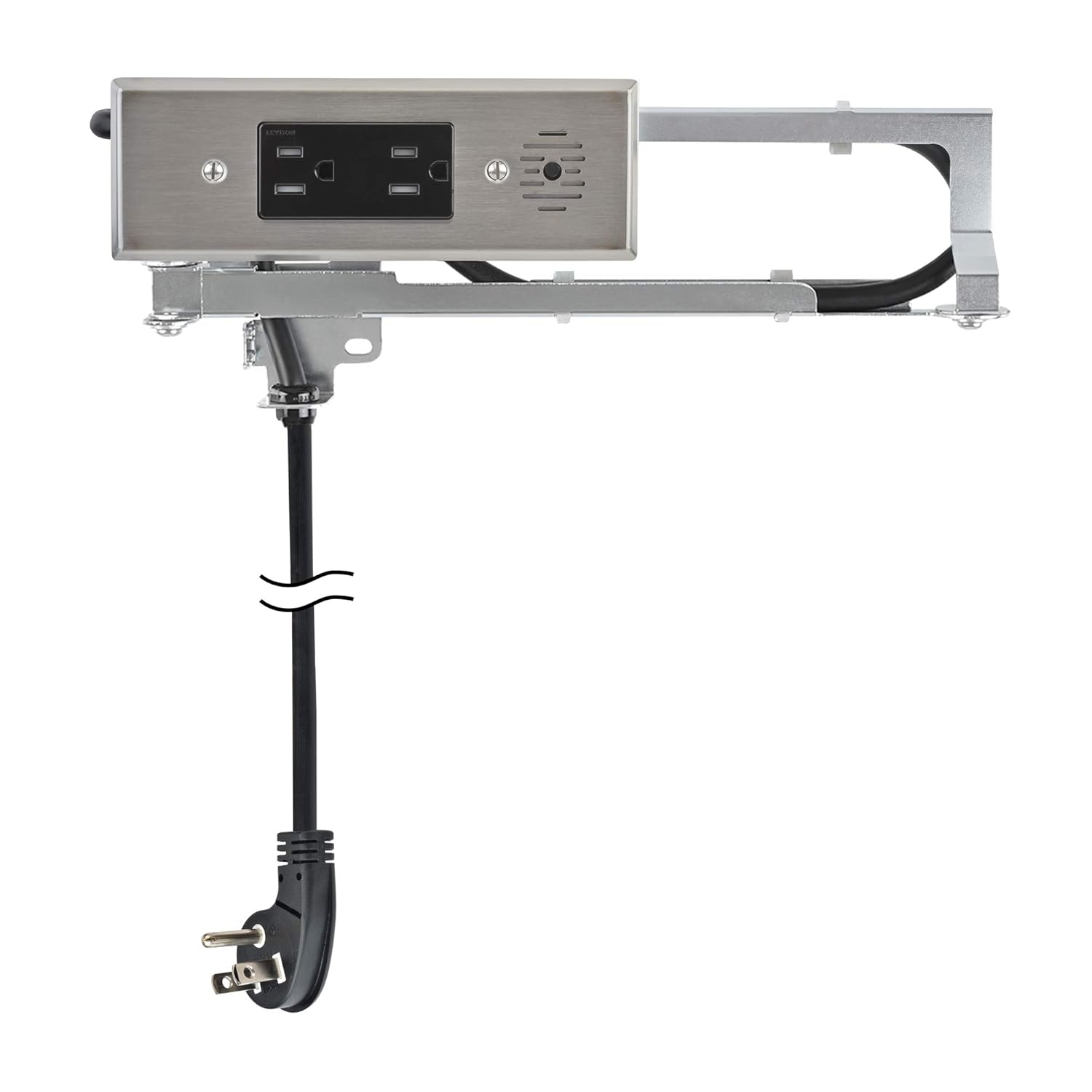 Docking Drawer Blade in-Drawer Outlet for Organized Spaces