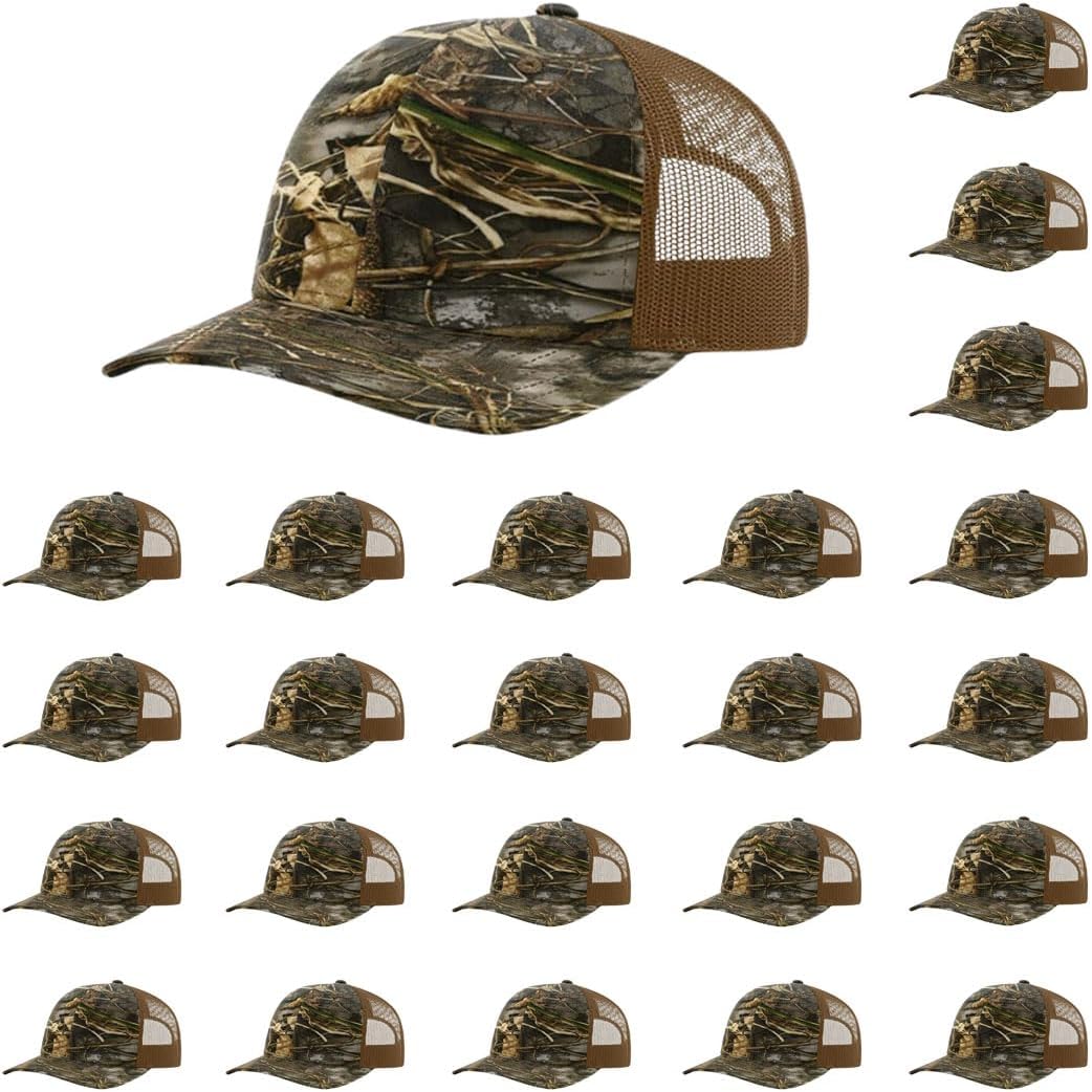 Richardson 112 Classic Six-Panel Adjustable Snapback Trucker Cap