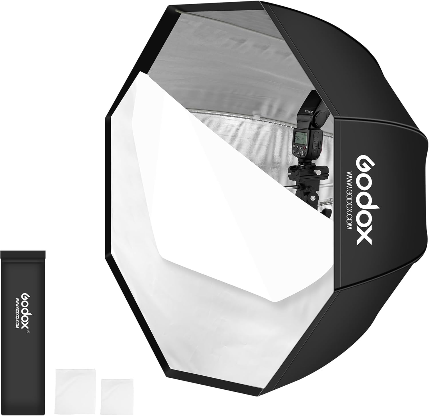 Godox Portable 120cm Octagon Softbox Reflector for Photography