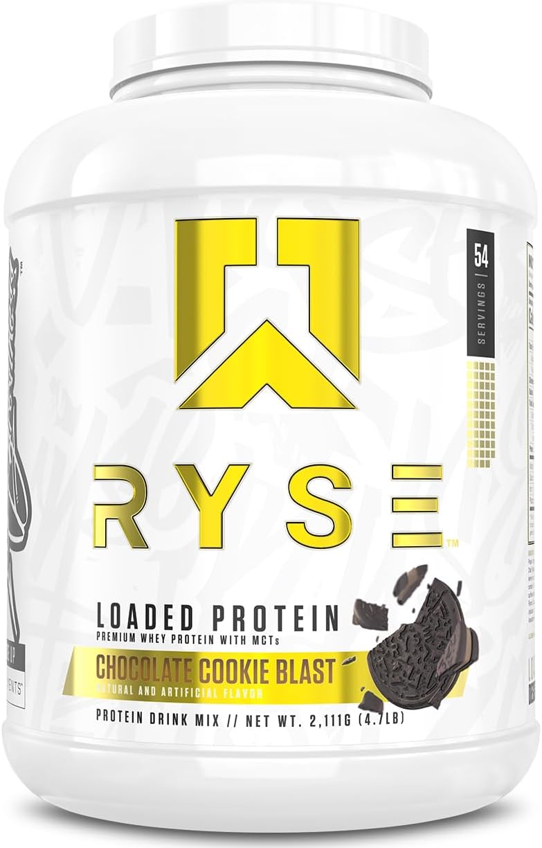 RYSE Loaded Protein Powder - Chocolate Cookie Blast Review