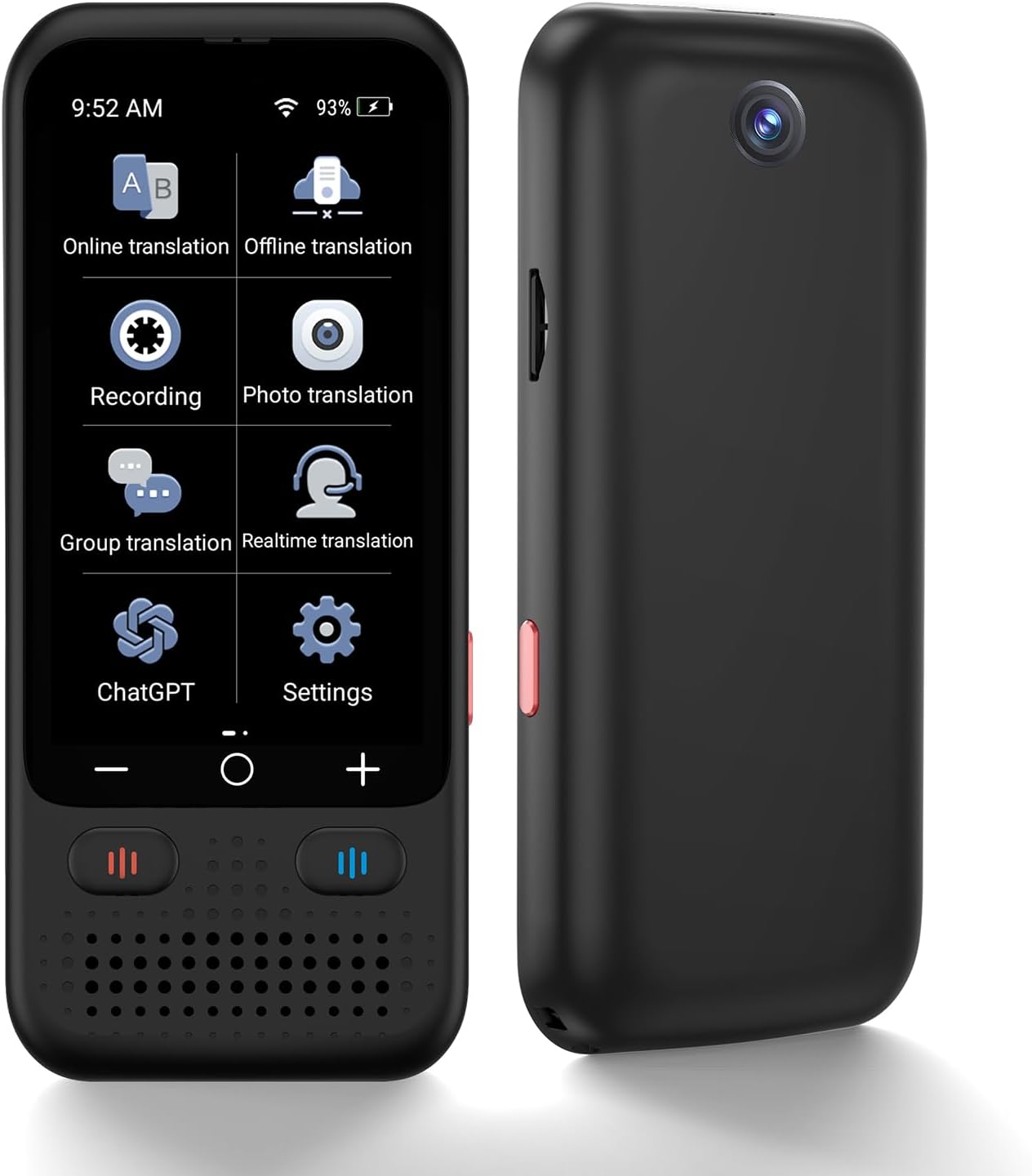 Language Translator Device with AI for Travel and Business Use