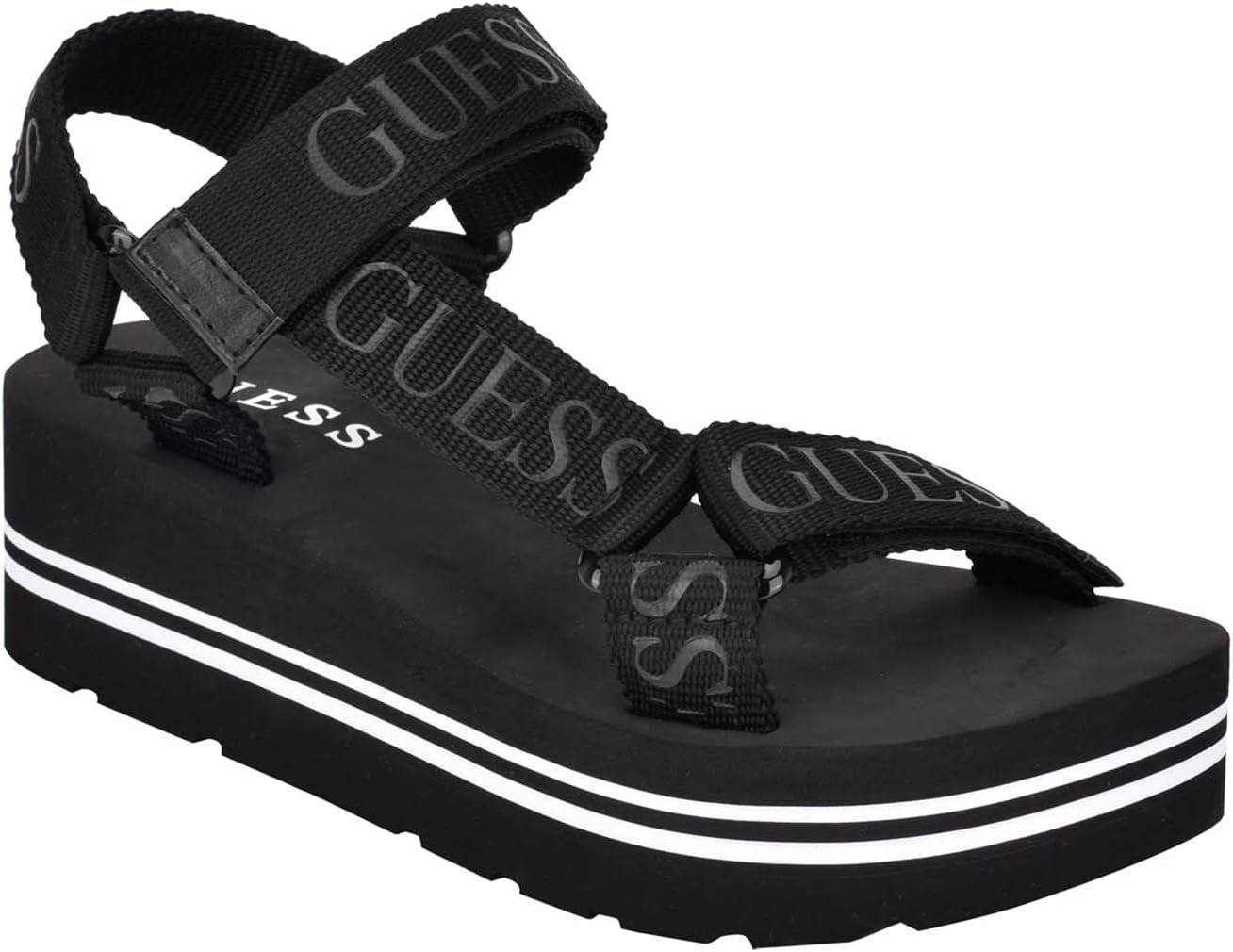 GUESS Women's Avin Wedge Sandal: Stylish Comfort for Summer