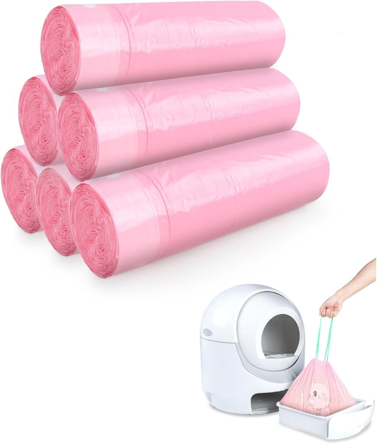 Heavy-Duty Cat Litter Box Liners for Automatic Litter Boxes