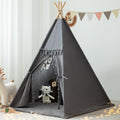 Kids Teepee Tent by xiaowantong with Mat and Lights