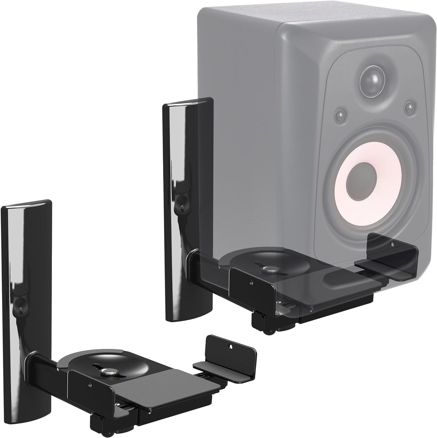 Swivel & Tilt Speaker Wall Mount Set - Enhanced Sound