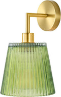 Vintage Battery Operated Wall Sconce Gold Wall Lamp - Remote Control