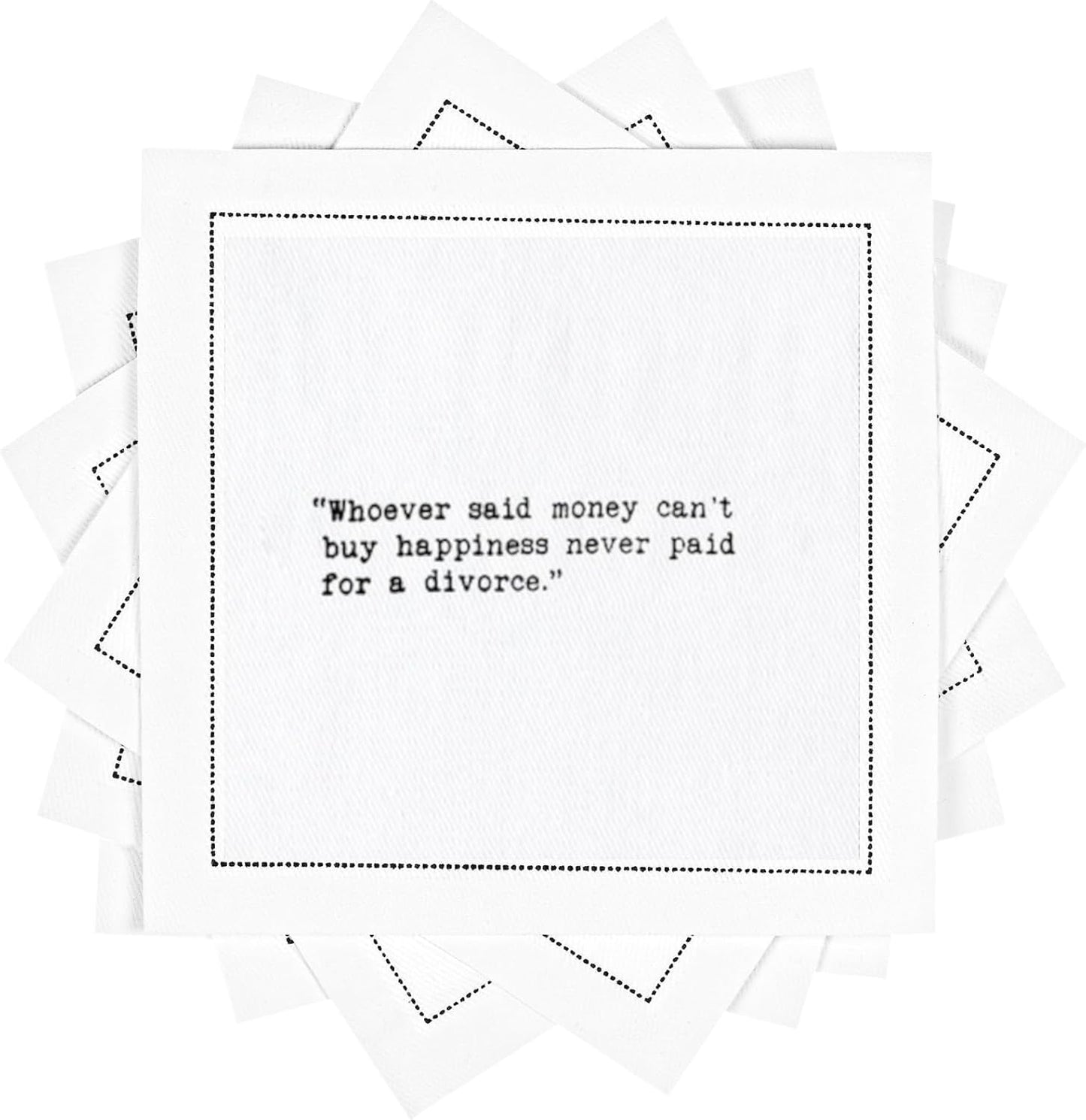 FIVE STAR NAPKINS Elegant Disposable Cocktail Napkins for Events