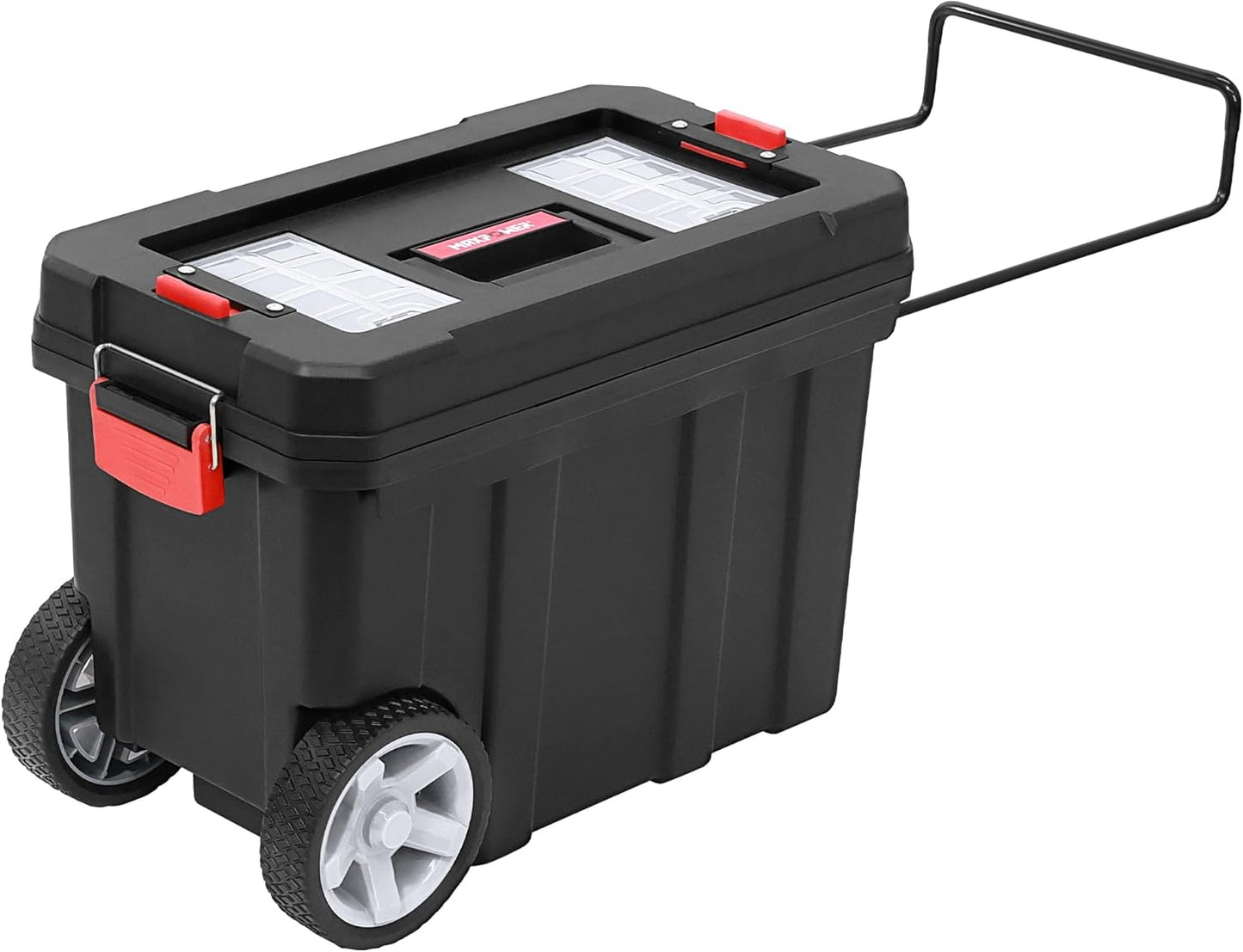 MAXPOWER Rolling Tool Box with Wheel for Easy Transport