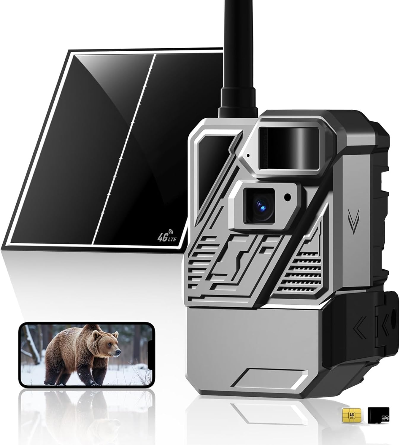Zleo 4G Cellular Game Camera for Wildlife Monitoring and Security