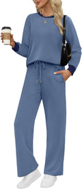 WIHOLL Lounge Sets for Women 2 Piece Travel Vacation Outfits
