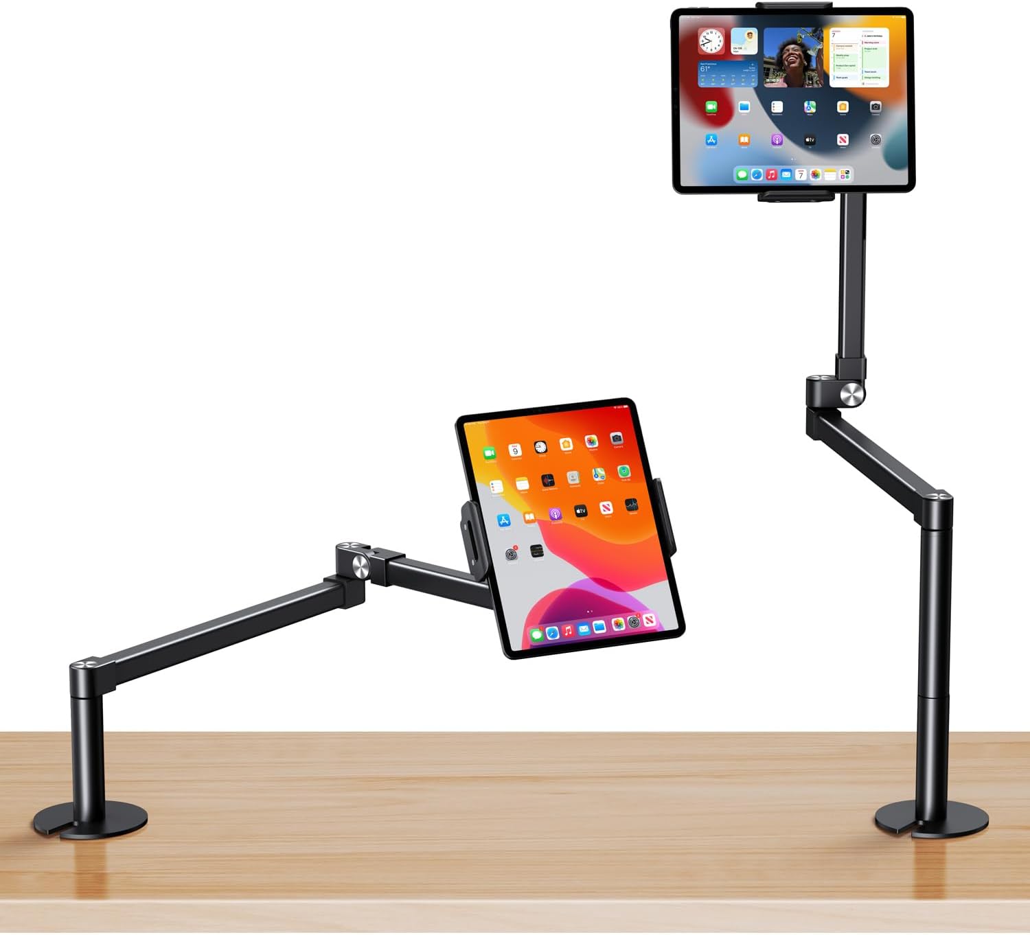 elitehood Long Arm iPad Desk Mount for Heavy Duty Use