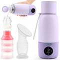 Portable Bottle Warmer for Travel - Fast 12H Milk Warmer