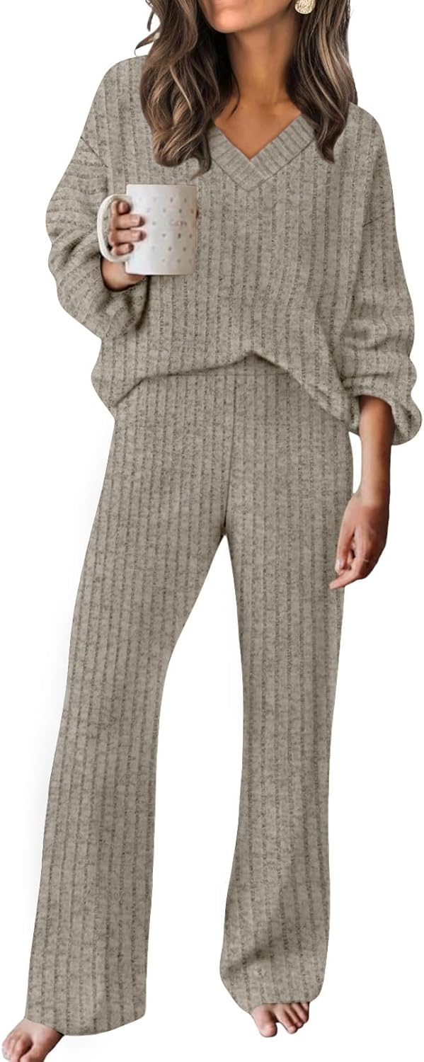 RUMIA Fall Outfits for Women 2025 Cozy Matching Sweater Sets